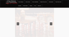 Desktop Screenshot of chessantiques.com