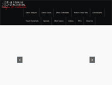 Tablet Screenshot of chessantiques.com